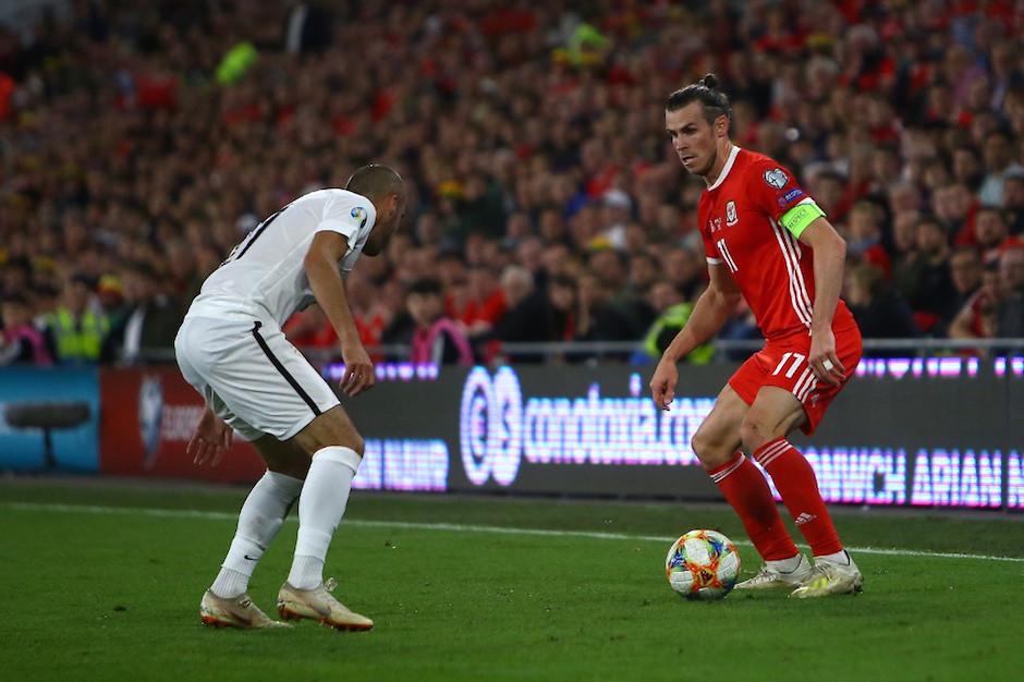 Gareth Bale marc&oacute; el gol del triunfo para la victoria de Gales. (Foto: AFP)