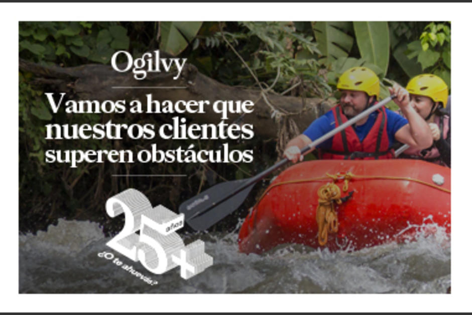 Ogilvy ret&oacute; a sus clientes para crecer 25 a&ntilde;os m&aacute;s. (Foto: Ogilvy)