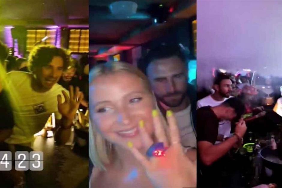 Jugadores de México se fueron de fiesta previo a enfrentar a Argentina que los goleó. (Foto: Captura de video)