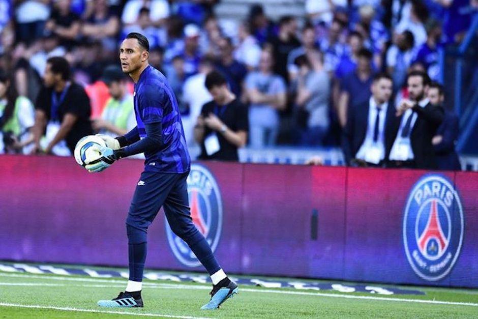El equipo parisino hizo especial referencia a su nuevo portero Keylor Navas. (Foto: PSG)