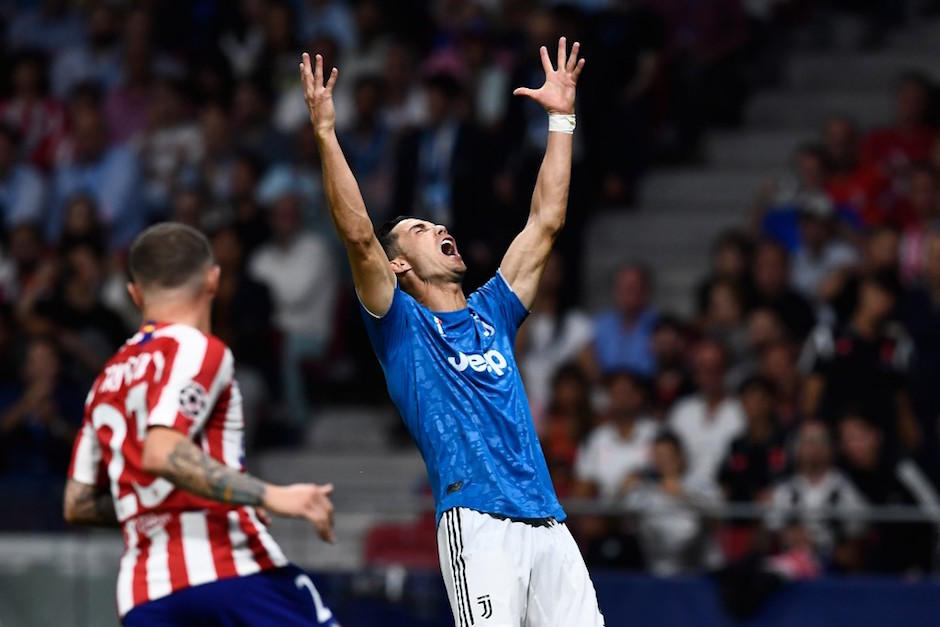 La Juventus se llevó un empate del estadio Wanda Metropolitano.(Foto: AFP)