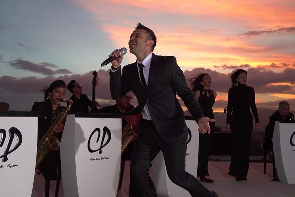 Christian, el pequeño hijo de Carlos Peña será protagonista en nuevo video. (Foto: Carlos Peña y su Big Band)&nbsp;