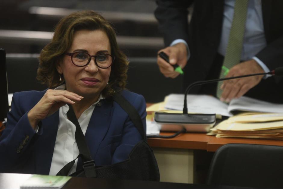 La excandidata a la presidencia de la UNE lleg&oacute; a la Torre de Tribunales para participar en la continuaci&oacute;n de la audiencia de primera declaraci&oacute;n. (Foto: Wilder L&oacute;pez/Soy502)