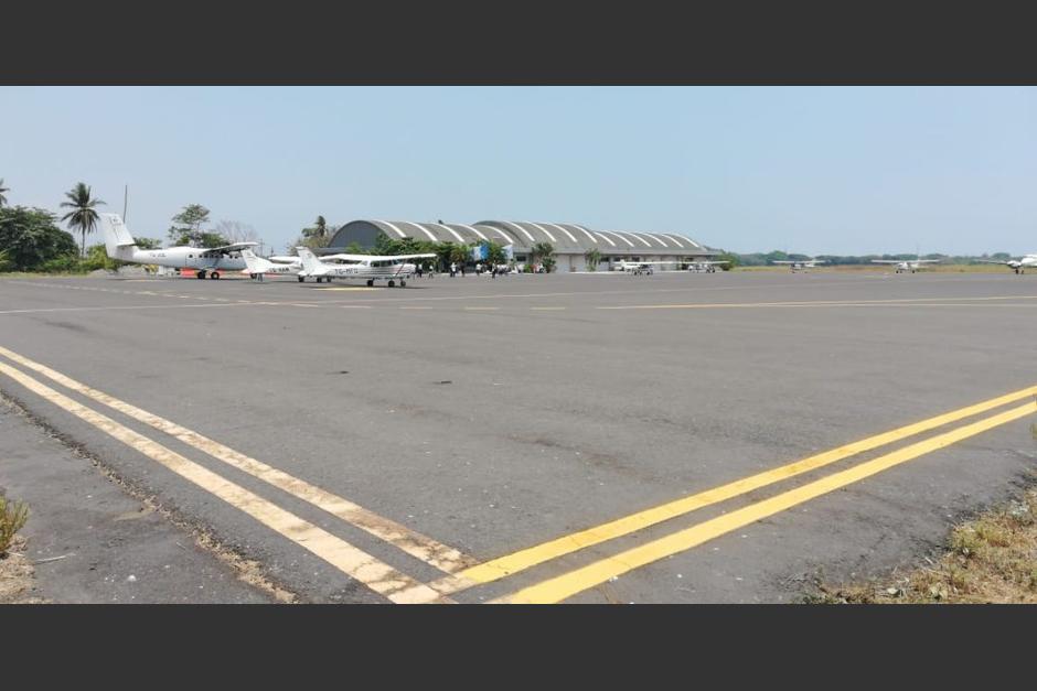 El aeródromo del Puerto de San José fue visto por las autoridades actuales como un nuevo destino para ampliar la oferta del país. (Foto: Archivo/Soy502)