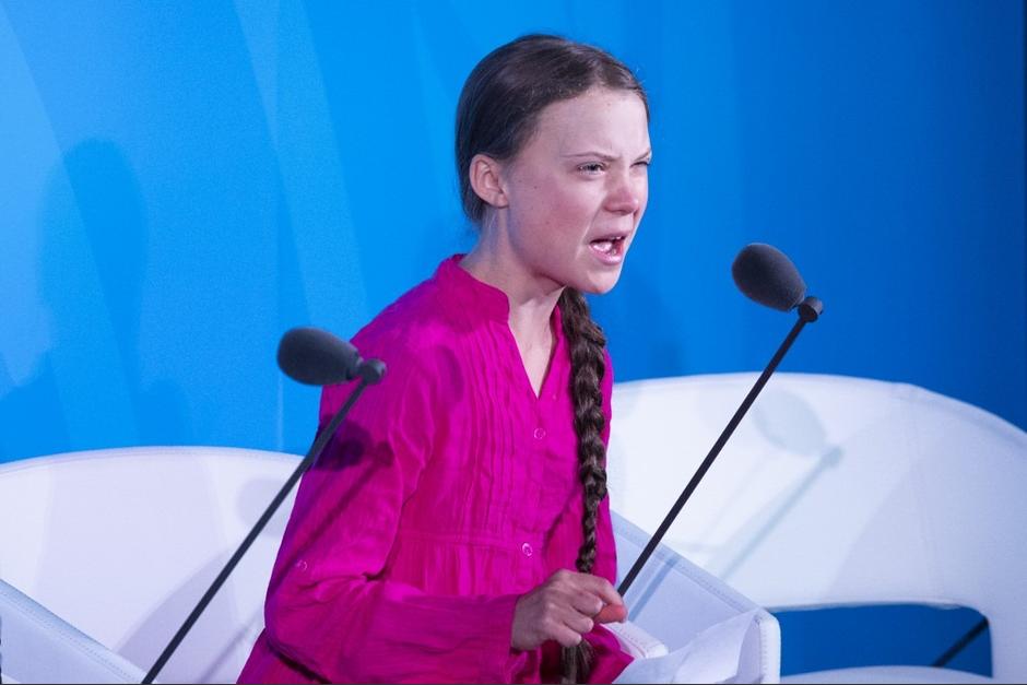 La activista de 16 a&ntilde;os, Greta Thunberg rega&ntilde;&oacute; a los l&iacute;deres mundiales por no cumplir sus promesas. (Foto: AFP)&nbsp;