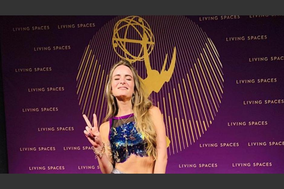 Stephanie Zelaya fue invitada a cantar luego de la gala de los Premios Emmy. (Foto: Stephanie Zelaya oficial)&nbsp;