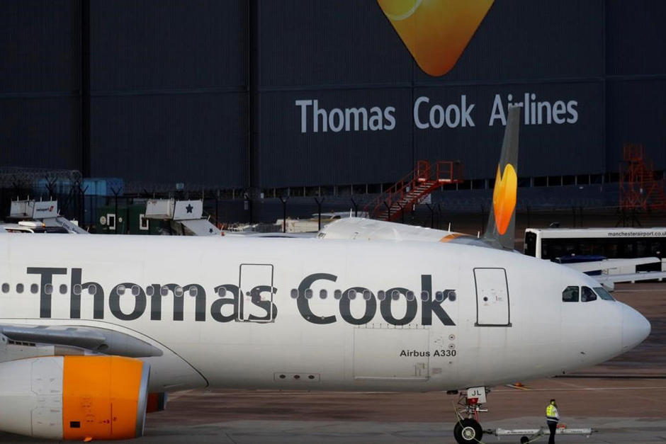 Thomas Cook quebr&oacute; y dej&oacute; varados a m&aacute;s de 600 mil personas en todo el mundo, todos los vuelos y paquetes fueron cancelados. (Foto: AFP)