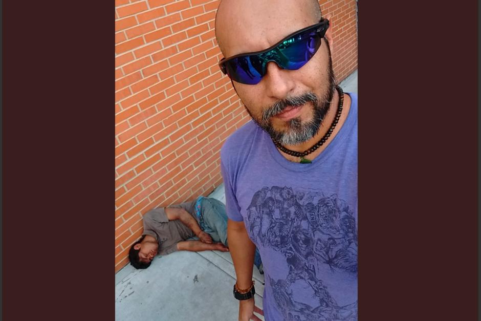 El ciclista bati&oacute; al ladr&oacute;n a golpes y luego public&oacute; varias fotos de la paliza que le dio. (Foto: Rodadas Puebla)