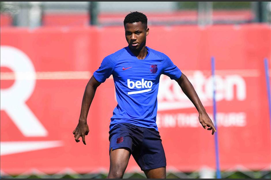 Ansu Fati se perderá el duelo del fin de semana por una lesión. (Foto: Barcelona)