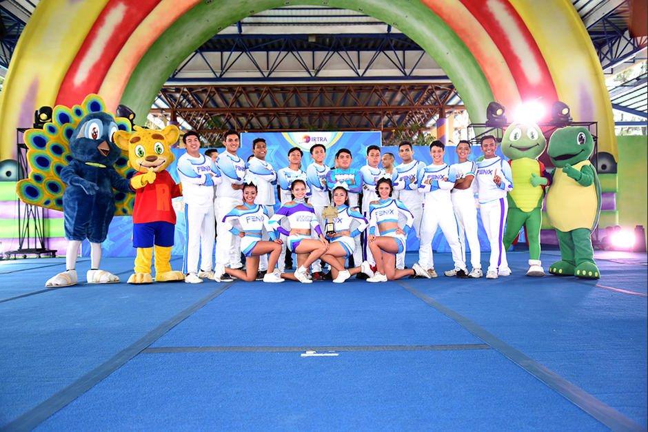 Equipo Fenix, de Escuintla, gan&oacute; el primer lugar en la categor&iacute;a Senior All Star Nivel 4. (Foto: Stanley Herrarte/Soy502))