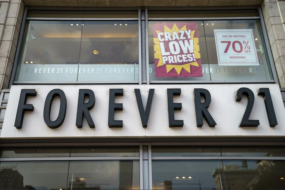 Firma estadounidense de moda Forever 21 presenta pedido de quiebra voluntaria. (Foto: AFP)&nbsp;