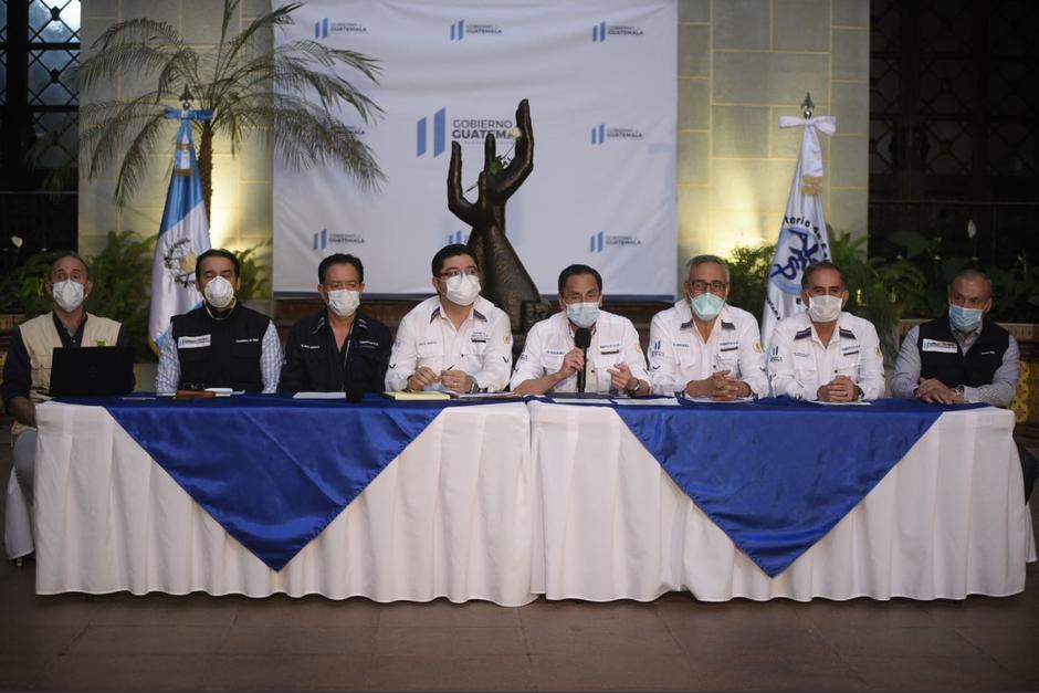 En conferencia de prensa se informó del primer caso de coronavirus comunitario. (Foto: Wilder López/Soy502)&nbsp;