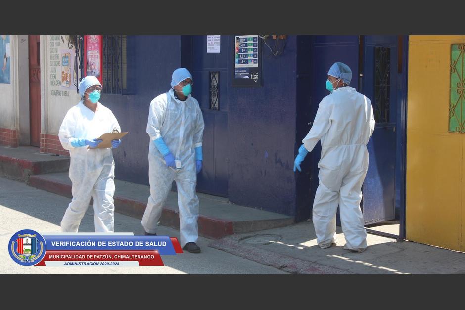 Los pobladores de Patzún deben utilizar mascarilla dentro y fuera de su vivienda. (Foto: Municipalidad de Patzún)