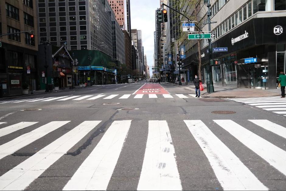 La ciudad de Nueva York es una de las m&aacute;s afectadas por el coronavirus. (Foto: AFP)&nbsp;