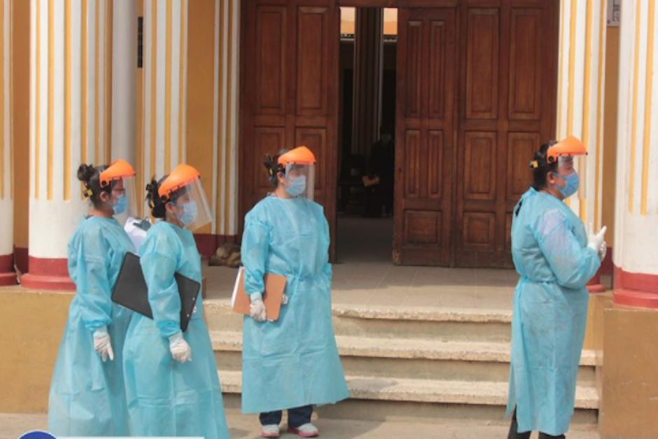 El alcalde explicó que han extremando las medidas para evitar la propagación del coronavirus (Foto: Municipalidad Patzún)