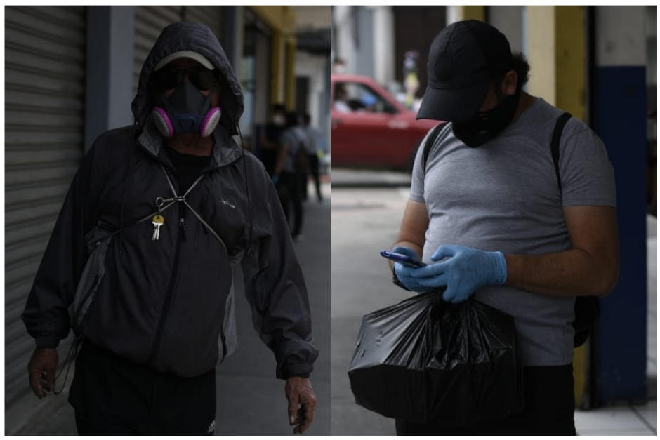 Las multas podrán ser impuestas desde este domingo, según indicó el mandatario. (Fotomontaje E. Campos Imágenes Wilder López /Soy 502)
