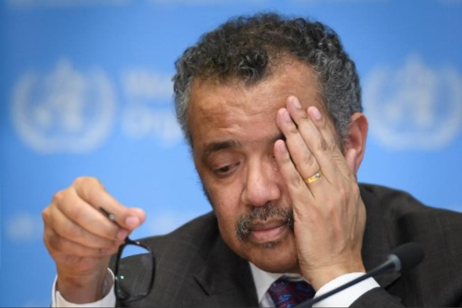 El director de la OMS, Tedros Adhanom, ofreció una conferencia de prensa virtual este lunes. (Foto: AFP)