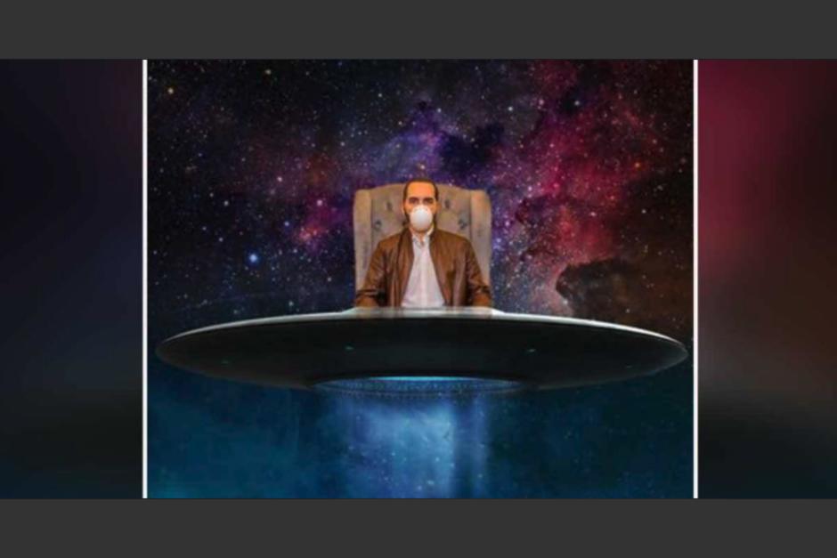 El presidente de El Salvador cambió su foto de perfil y aseguró, a modo de burla, que es mentira los extraterrestres lo secuestraran. (Foto: Nayib Bukele/Twitter).