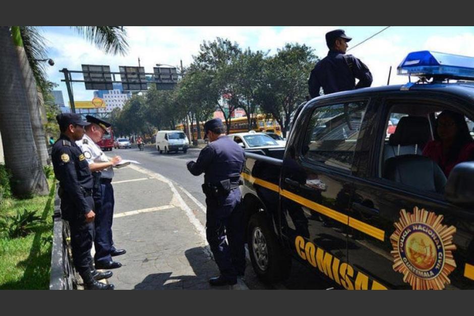 Tres agentes de la PNC dieron positivo para el Covid-19. (Foto: Archivo/Soy502)