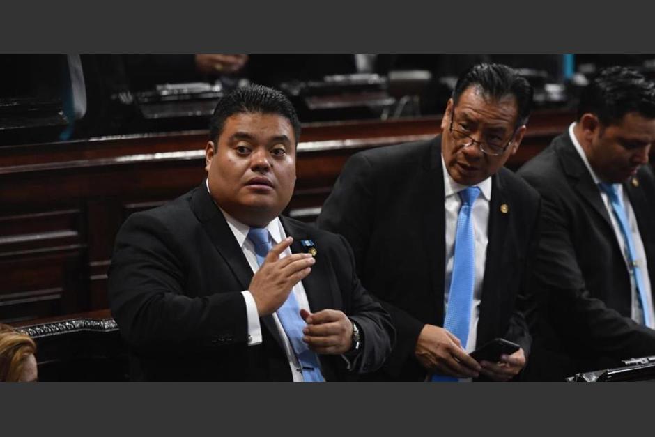 El presidente del Congreso, Allan Rodr&iacute;guez, fue el &uacute;nico diputado que apoy&oacute; el veto presidencial al Decreto 15-2020. (Foto: Archivo/Soy502)