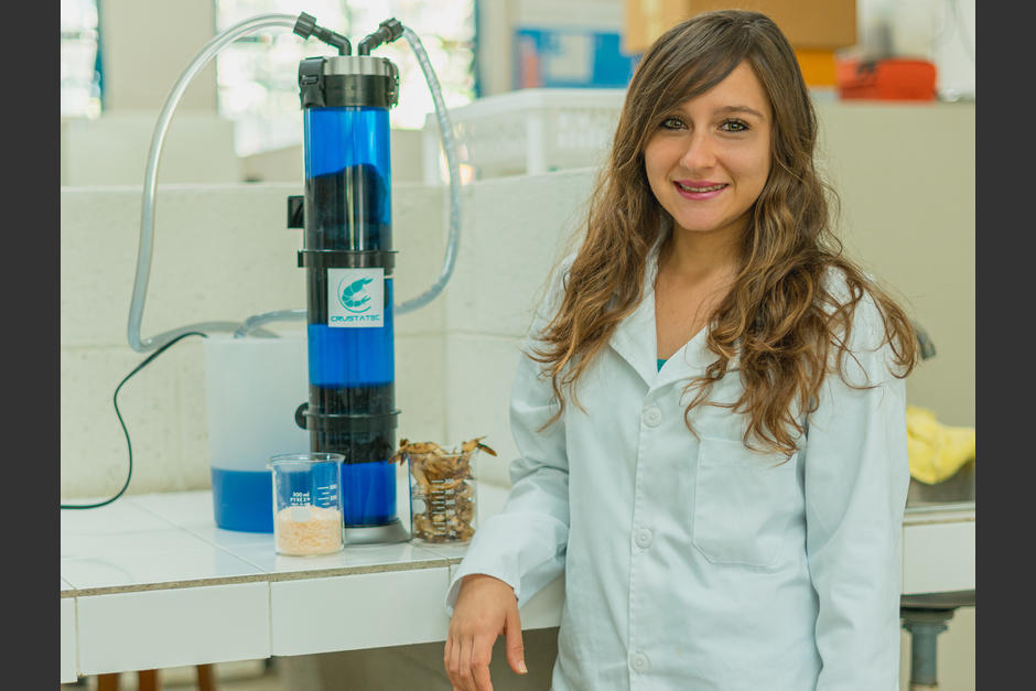 María Isabel Amorín viajará a Escocia para continuar su formación profesional como Química. (Foto:&nbsp;Ixchel Maldonado)