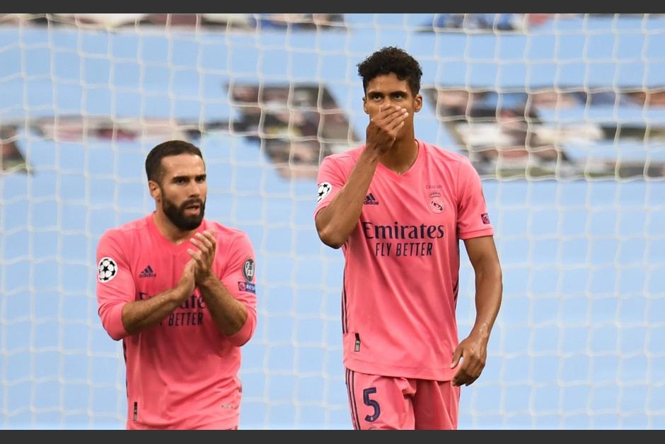 El defensor del Real Madrid tuvo una noche muy complicada al cometer dos errores que acabaron en goles para el Manchester City. (Foto: AFP)