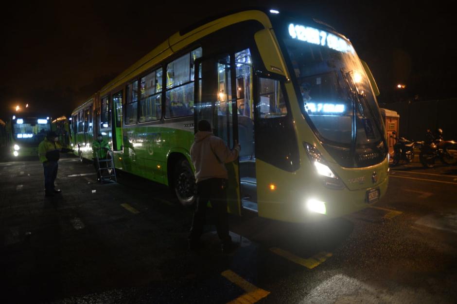 La línea 5 de Transmetro empezará a funcionar en septiembre. (Foto: Wilder López/Soy502)&nbsp;