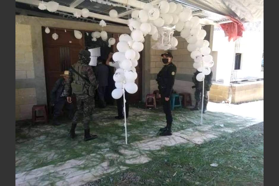 Cancelan boda por irrespetar medidas para evitar la propagación del Covid-19. (Foto: Noticias Totonicapán)