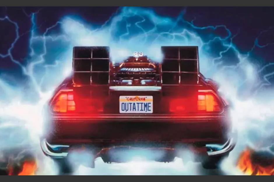 Así lucía la máquina de "Volver al futuro". (Foto: Universal)