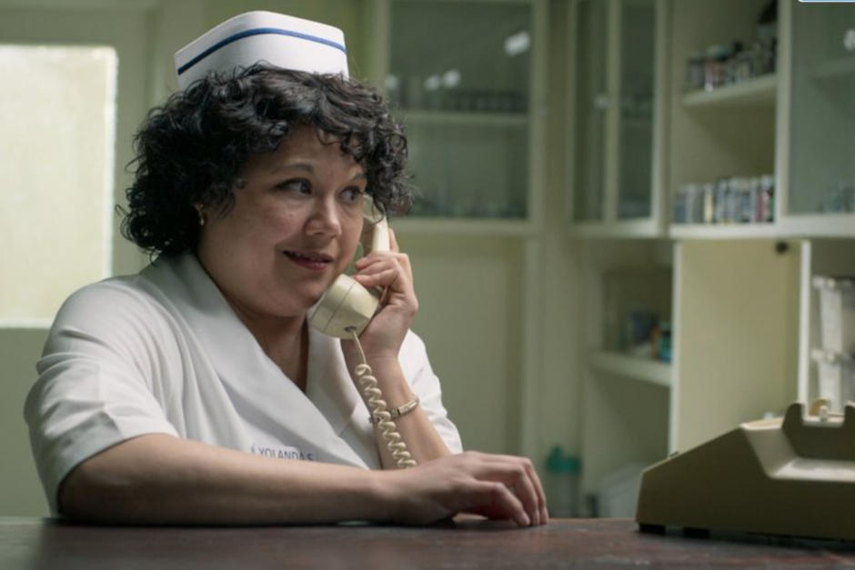La actriz que interpreta a Yolanda Saldivar en "Selena" de Netflix teme por su vida. (Foto: Netflix)