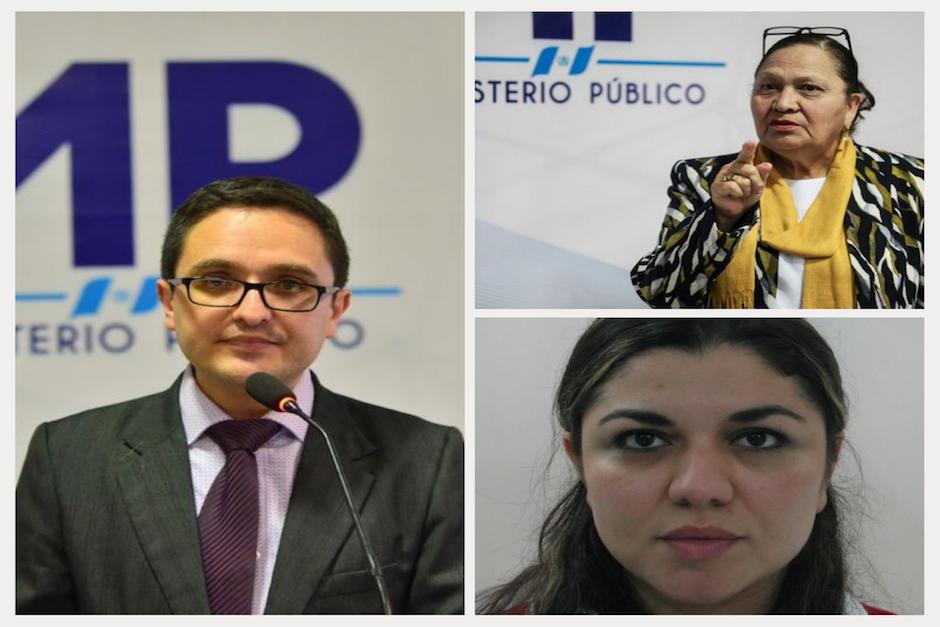 La jefa del MP nombró a un fiscal para investigar las denuncias presentadas por la Fundación contra el Terrorismo. (Fotos: Soy502)&nbsp;