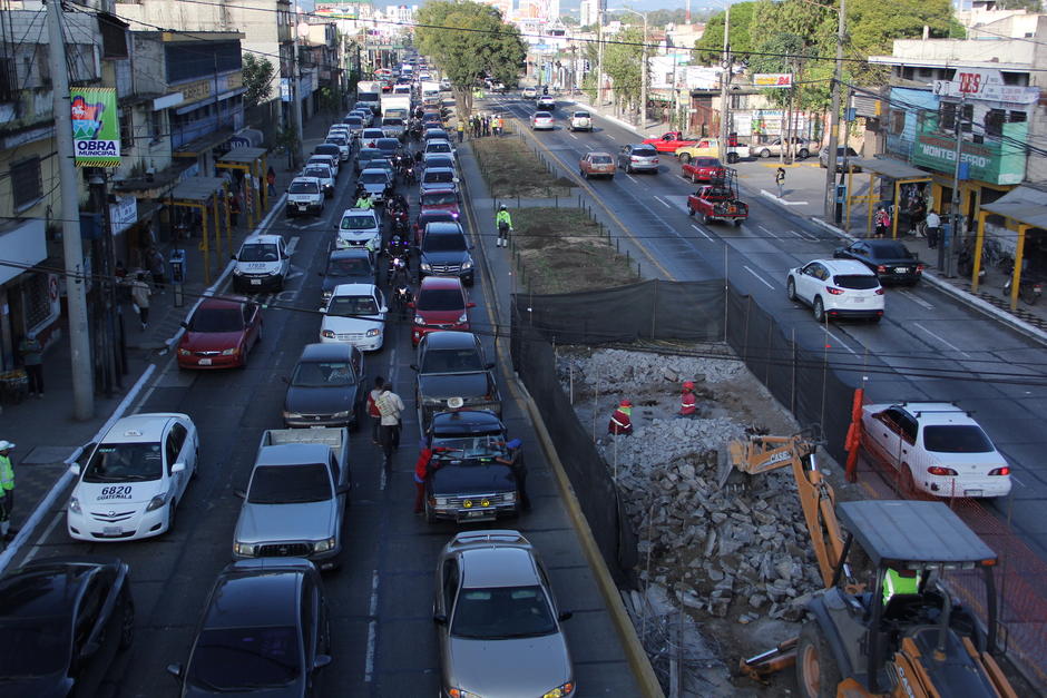 La obra tendr&aacute; una ejecuci&oacute;n de unos ocho meses. (Foto: Fredy Hern&aacute;ndez/Soy502)