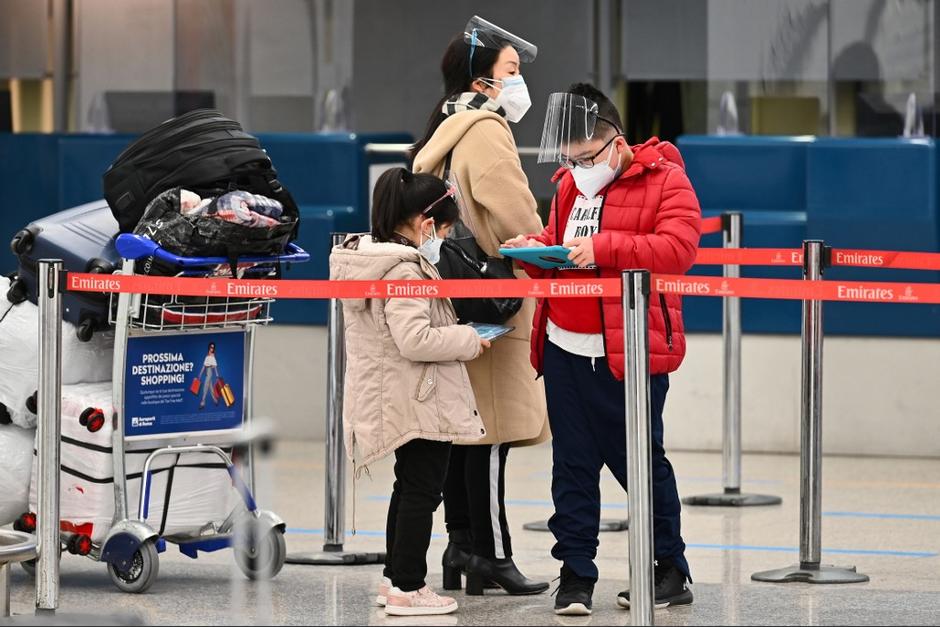 El vuelo fue a prueba de Covid-19. (Foto: AFP)