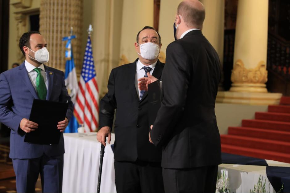 El memorando busca incluir a Guatemala en el programa América Crece. (Foto: Gobierno de Guatemala)