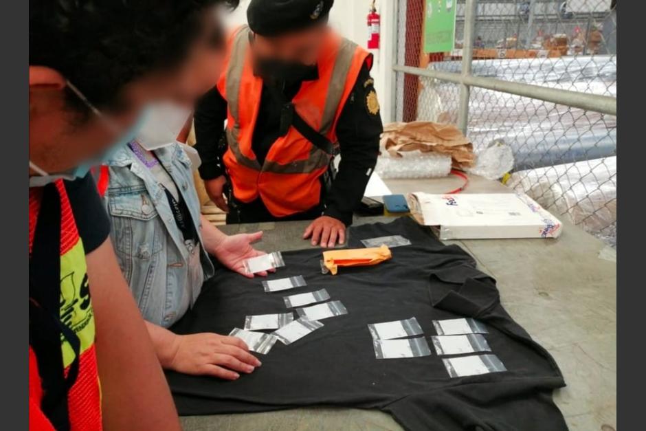 Los diamantes están valorados en más de 325,000 quetzales. (Foto: SAT)