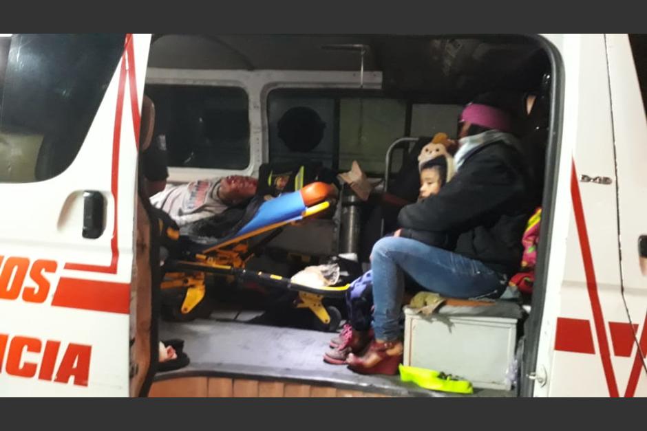 El incidente se produjo la madrugada de este 1 de enero en Parramos, Chimaltenango. (Foto: Bomberos Voluntarios)