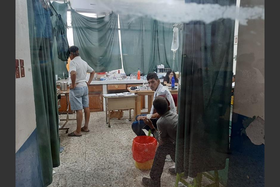 Más de 100 feligreses de una iglesia evangélica resultaron intoxicados en un servicio de Año Nuevo. (Foto: Canal Noti Retalteco)