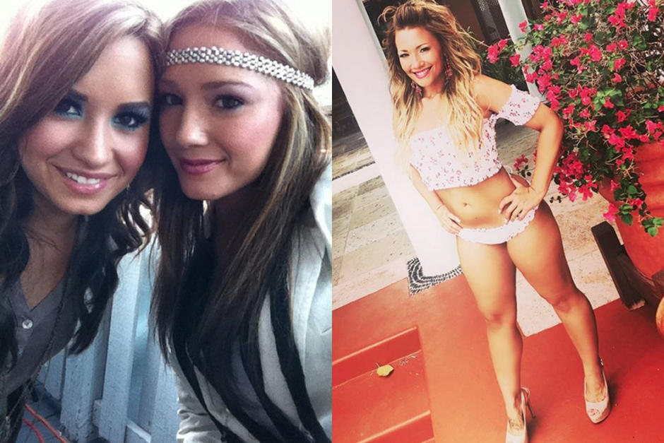 La hermana mayor de Demi Lovato es emociona a los internautas. (Fotos: Instagram)&nbsp;