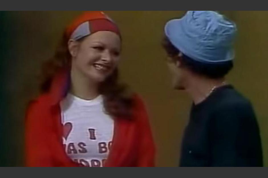 Olivia García protagonizó a la Tía de Paty en El Chavo del 8. (Foto: Twitter)