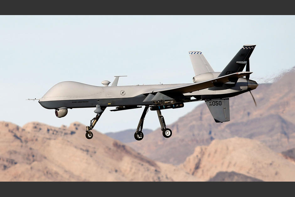 El dron MQ-9 Reaper fue utilizado por EE.UU. para el ataque a l&iacute;der iran&iacute;. (Foto: AFP)