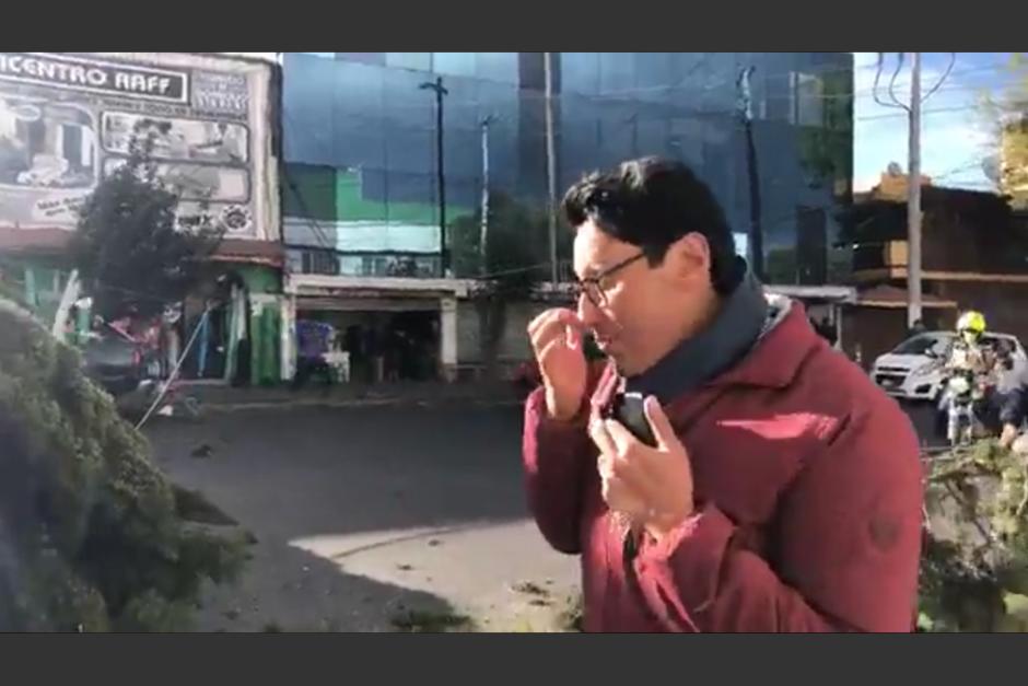 El video empezó a circular hace algunas horas en redes sociales y el autor explica a detalle lo sucedido. (Captura Video)