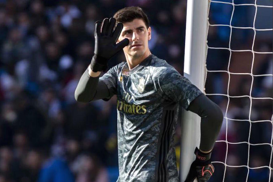 Thibaut Courtois fue una de las figuras del Real Madrid en la victoria ante el Getafe. (Foto: Twitter)