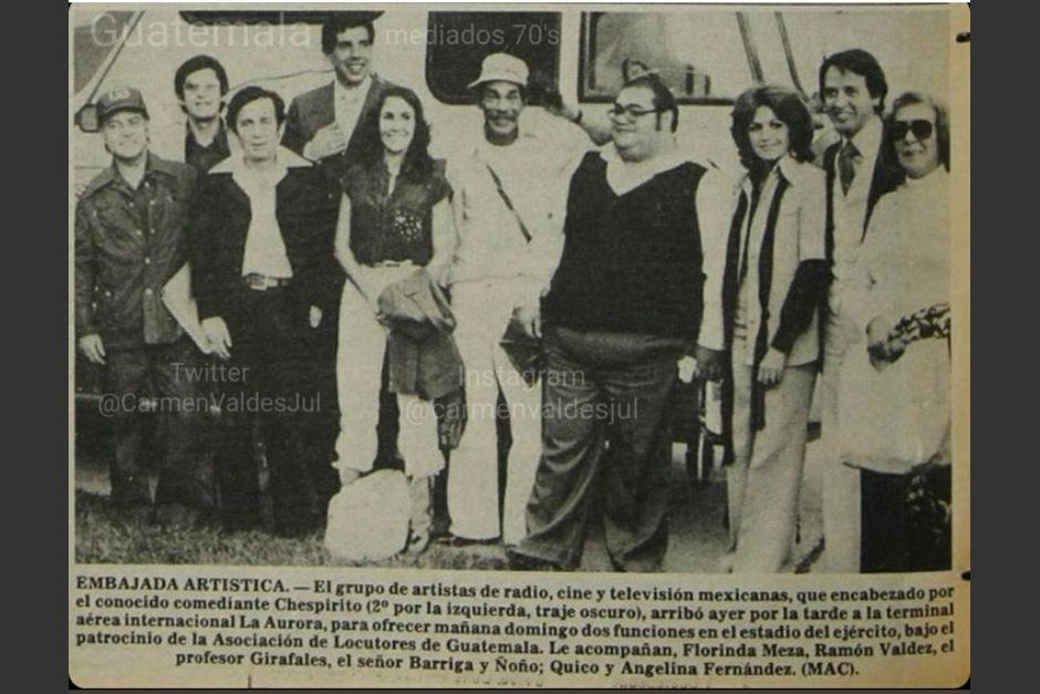 La hija de "Don Ramón", Carmen Valdés Julián compartió un interesante dato. (Foto: captura Twitter)&nbsp;