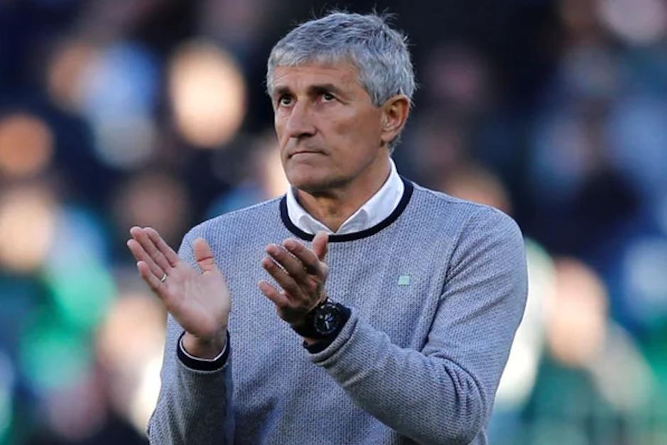 Quique Setién es el nuevo entrenador del FC Barcelona. (Foto: AFP)