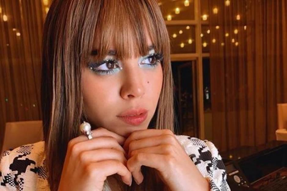 Danna Paola disfrut&oacute; al cantar uno de los temas ic&oacute;nicos de Belinda. (Foto: Nueva Mujer)