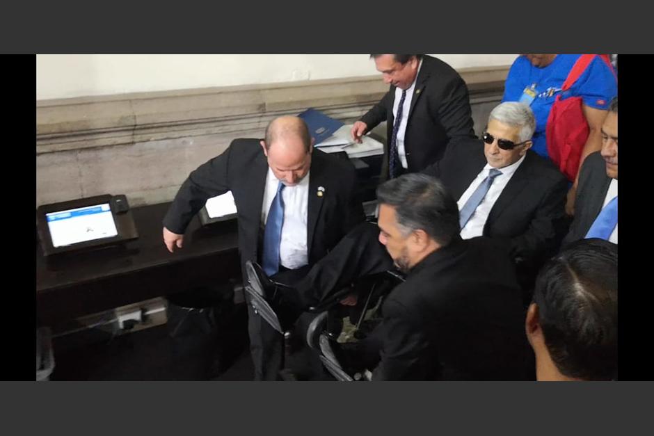 Melgar Padilla estuvo hospitalizado recientemente en Israel. (Foto: José Miguel Castañeda/Soy502)