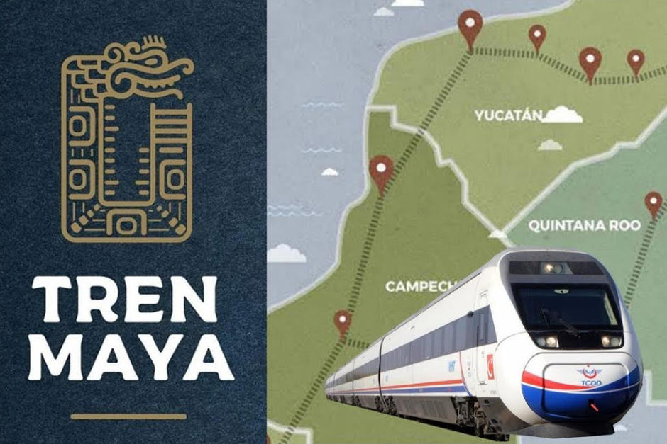 El Tren Maya es un proyecto mexicano al que se podría unir Guatemala. (Foto: Reportur)