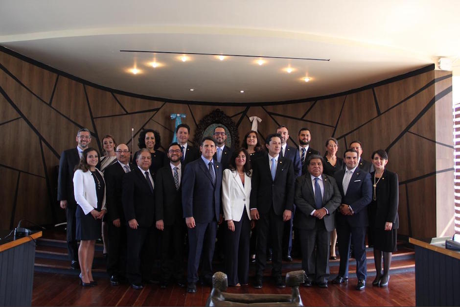 Ellos ser&aacute;n quienes acompa&ntilde;en a Ricardo Qui&ntilde;&oacute;nez durante el periodo 2020-2024. (Foto: Fredy Hern&aacute;ndez/Soy502)