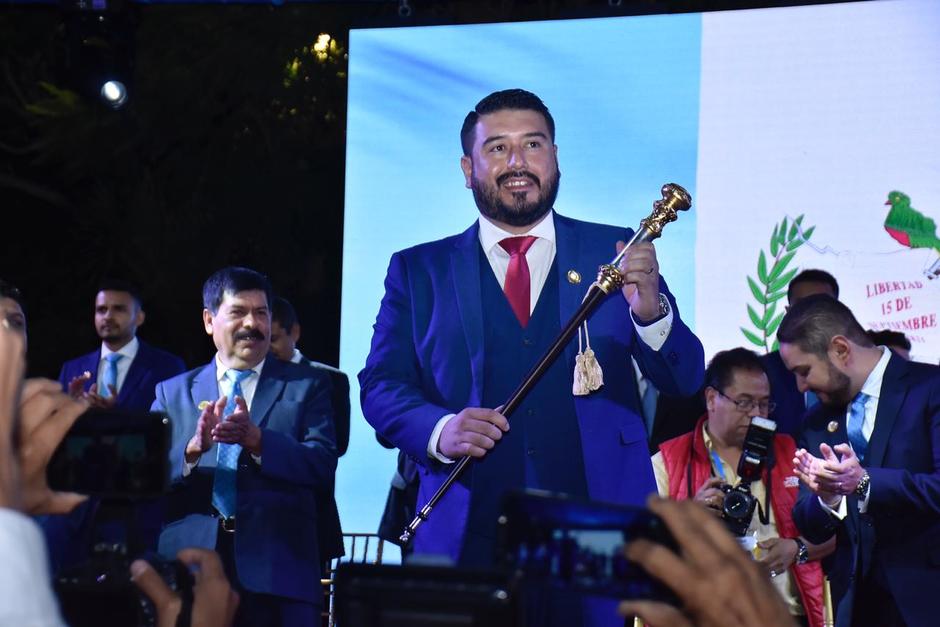 Javier Gramajo fue juramentado este miércoles como alcalde de Villa Nueva. (Foto: Municipalidad de Villa Nueva)