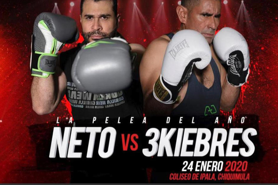 La pelea está programada para el 24 de enero en Ipala Chiquimula. (Foto: Facebook)&nbsp;